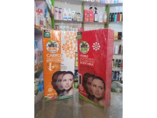 White Glow- Carrot Whitening Body Lotion