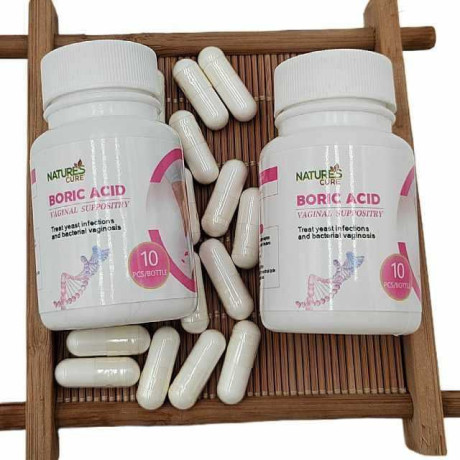 natures-cure-boric-acid-vagina-suppository-yoni-pops-10pills-big-0