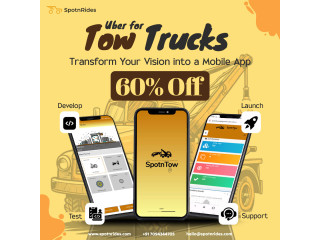 Transform Your Towing Business with SpotnRides Uber for Tow Trucks App